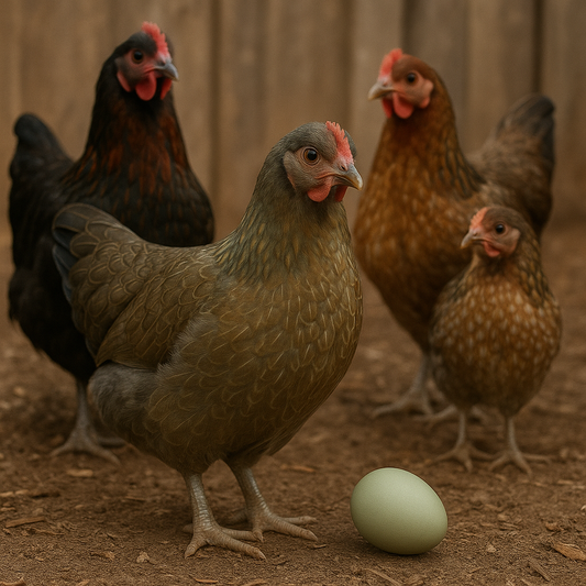 Olive Egger Pullet Chicks (Hatch 2.3.2026)