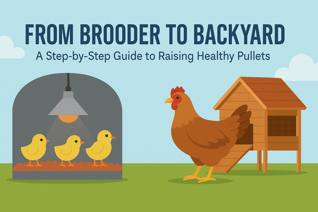 From Brooder to Backyard: A Step-by-Step Guide to Raising Healthy Pullets