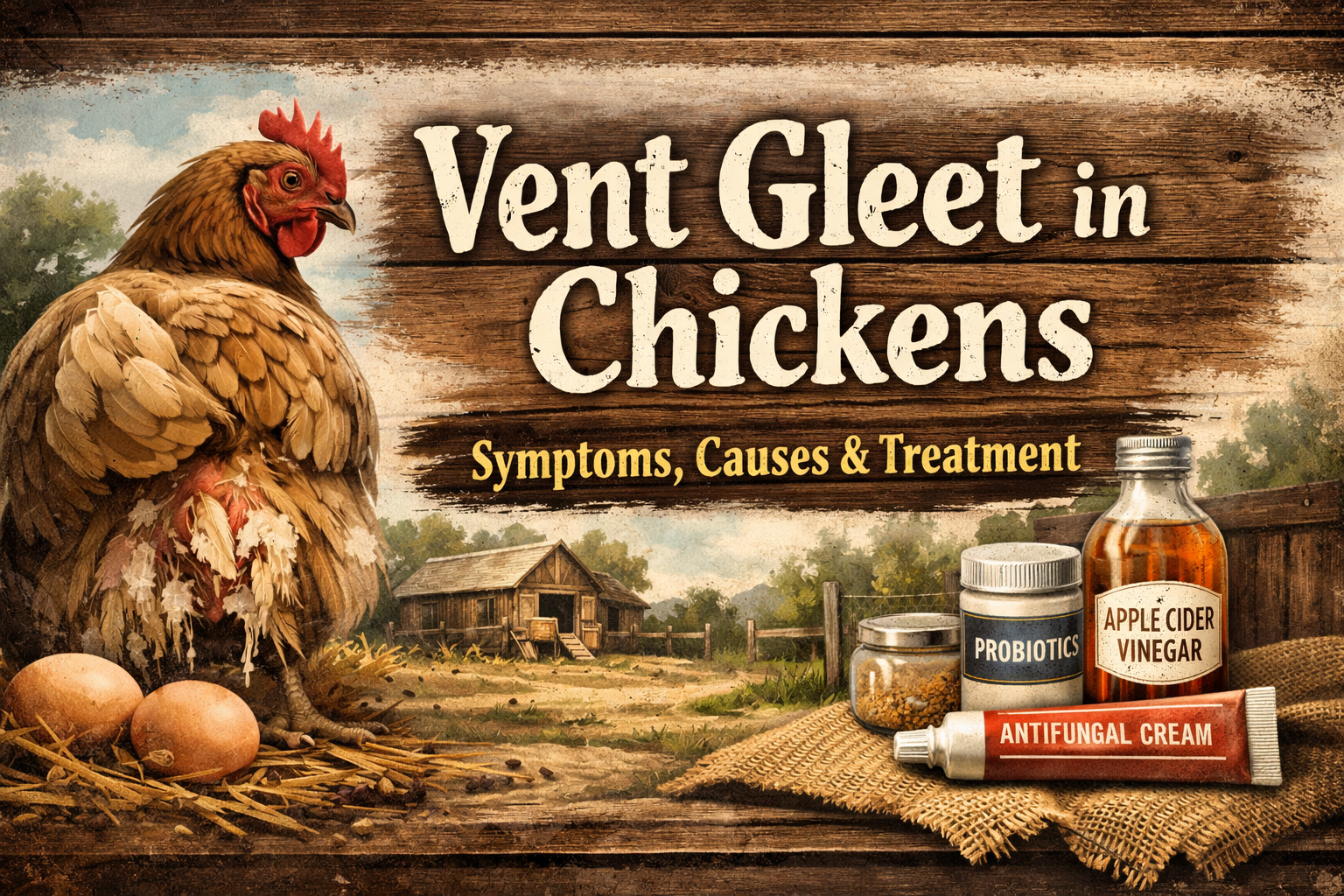Vent Gleet in Chickens: What It Is, What to Look For, and How to Treat It