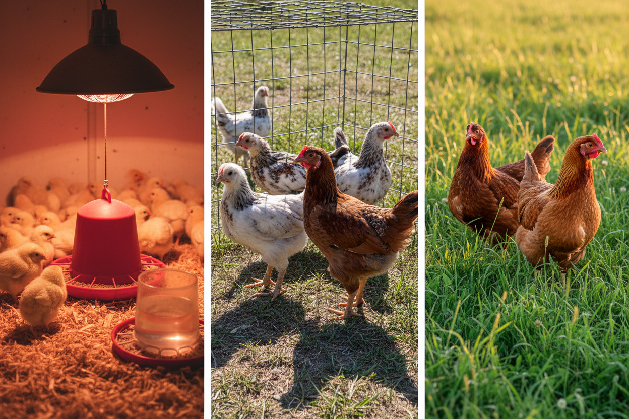 From Brooder to Backyard: A Step-by-Step Guide to Raising Healthy Pullets