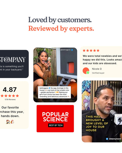 The Smart Coop + Steel Run (+ Free Chicks! 🐣)