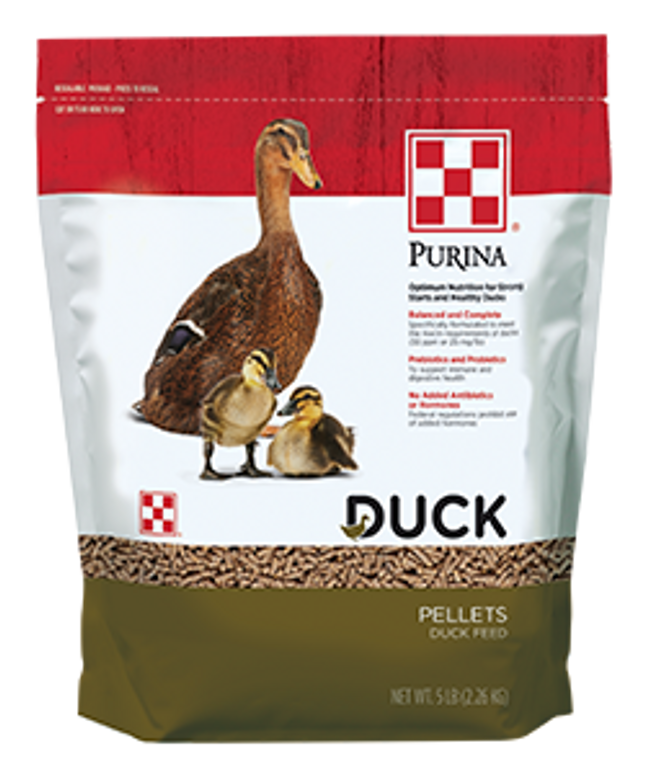 Purina® Duck Feed – Pellets (5 lb Bag)