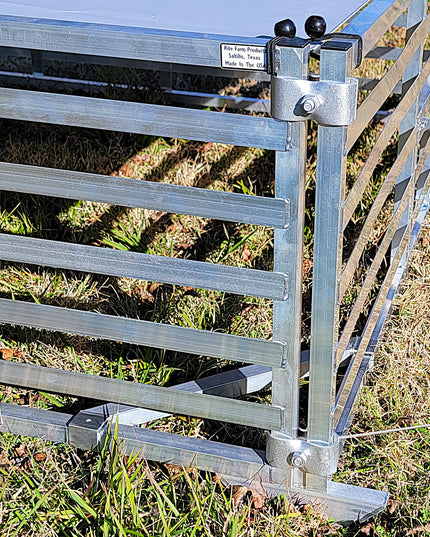 Rite Farm Products Aluminum 5'X5' Mobile Broiler Chicken Tractor Coop Poultry Meat Bird