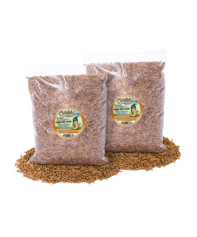 22LB Chubby Dried Black Soldier Fly Larvae