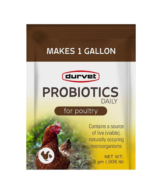 Durvet Probiotics Daily for Poultry, 3 gram