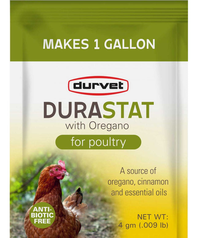 Durvet Durastat With Oregano For Poultry, 4 grams