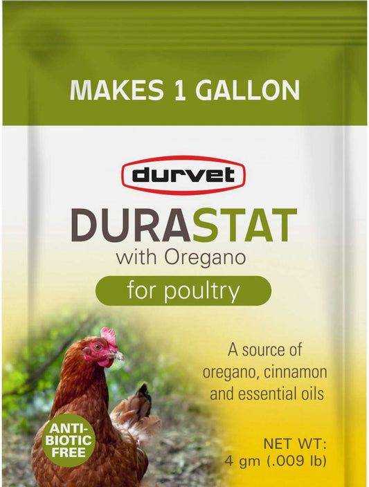 DURVET DURASTAT WITH OREGANO FOR POULTRY, 4 grams