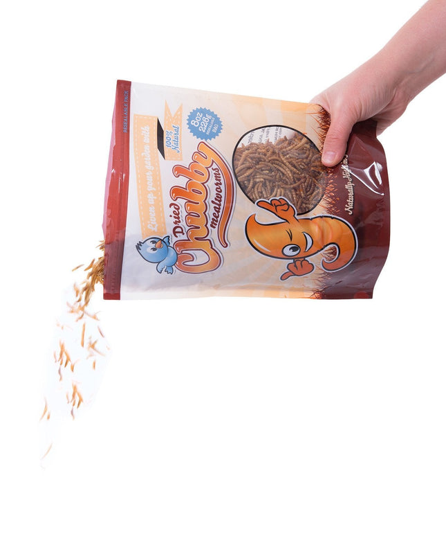 2Lbs Chubby Dried Mealworms