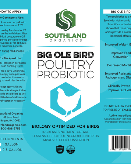 Big Ole Bird | Probiotics for Poultry