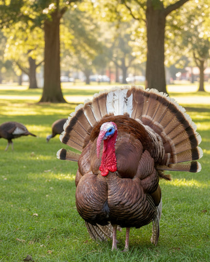Bourbon Red Heritage Turkey Hatching Eggs (Online Only)