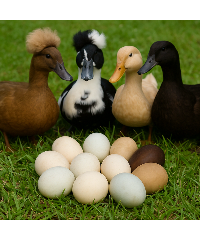 Assorted Ducks Hatching Eggs  (Online Only)