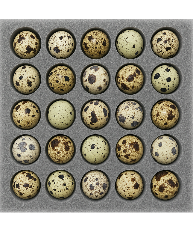 Quail Egg Shipping Foam – 25 Hole