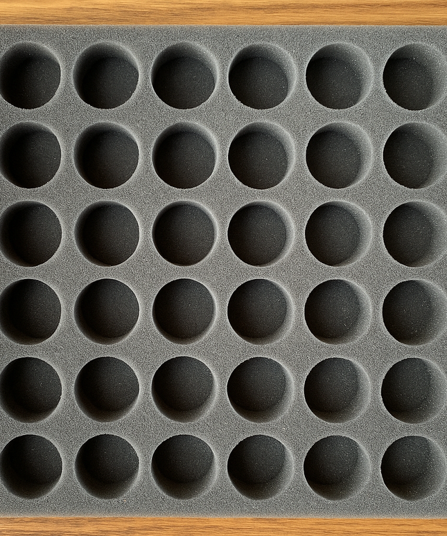 Quail Egg Shipping Foam – 25 Hole