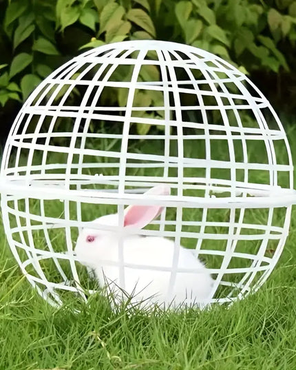 Rolling Plastic Chicken Cage