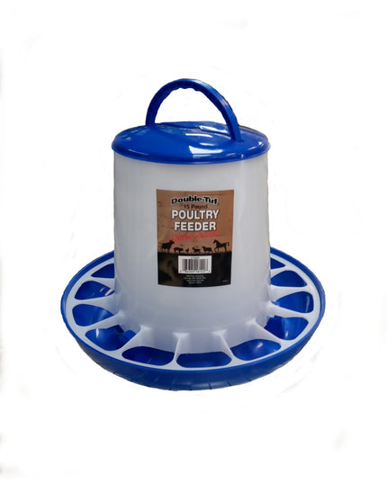 Double Tuf 15lb Poultry Feeder