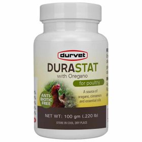Durvet: DuraStat with Oregano for Poultry - 100 grams