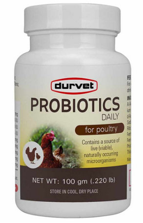 Durvet: Probiotics Daily - Poultry 100 GM