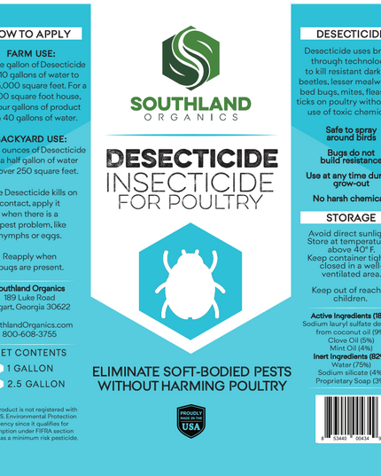 Desecticide | Natural Insecticide for Poultry