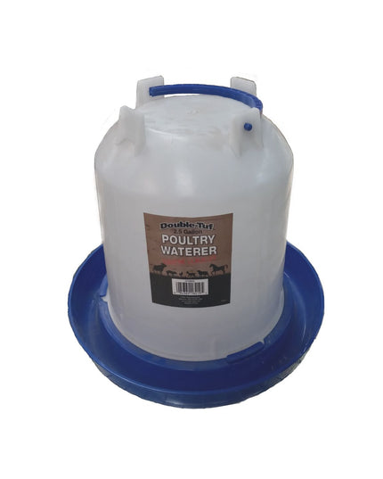 Double-Tuf Poultry Waterer (Blue)