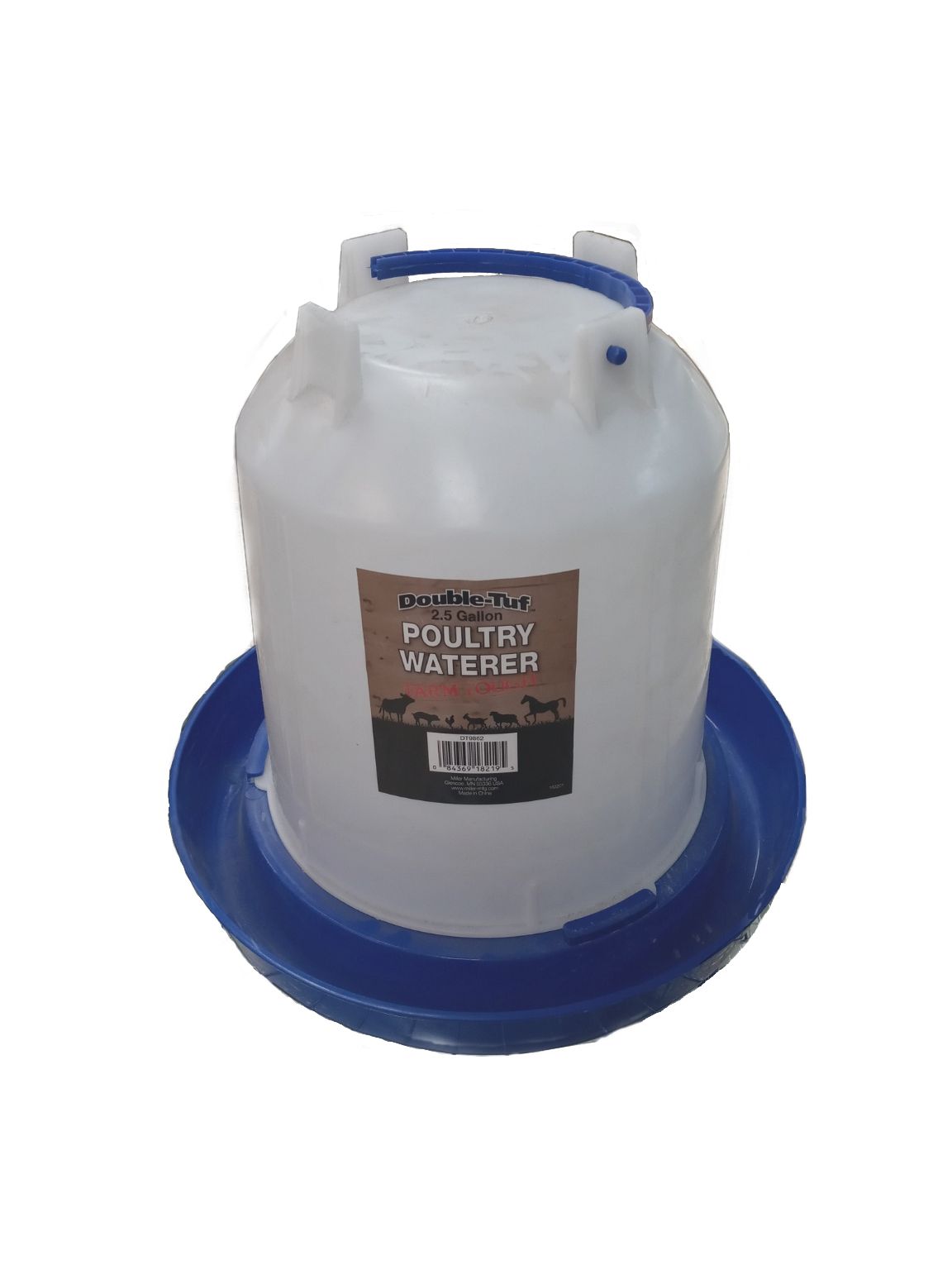 Double-Tuf Poultry Waterer (Blue)