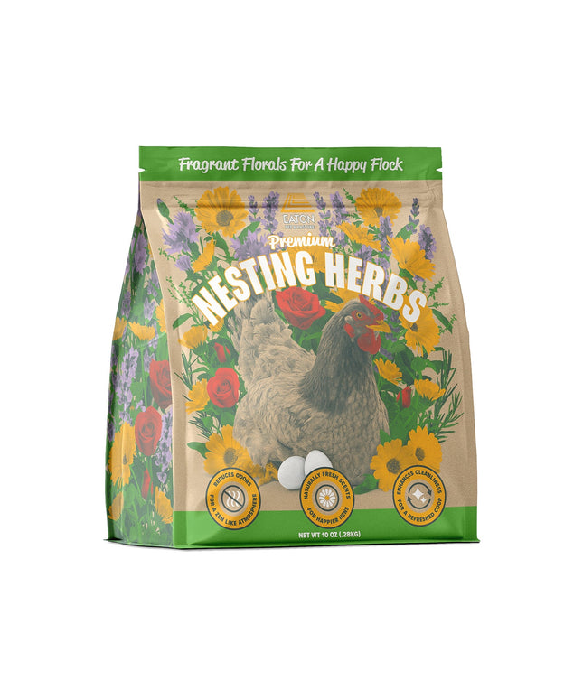 Premium Nesting Herbs, Aromatic Blend for Nesting Boxes & Chicken Coop, Natural Refresher & Pest Deterrent