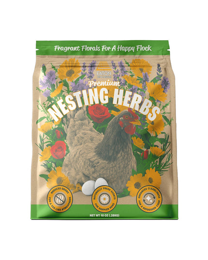Premium Nesting Herbs, Aromatic Blend for Nesting Boxes & Chicken Coop, Natural Refresher & Pest Deterrent