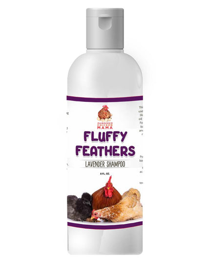 Fluffy Feathers Herbal Shampoo For Chickens 8 oz