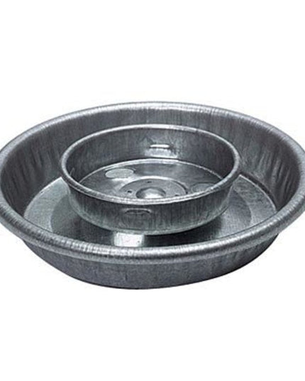 Galvanized Poultry Waterer Base