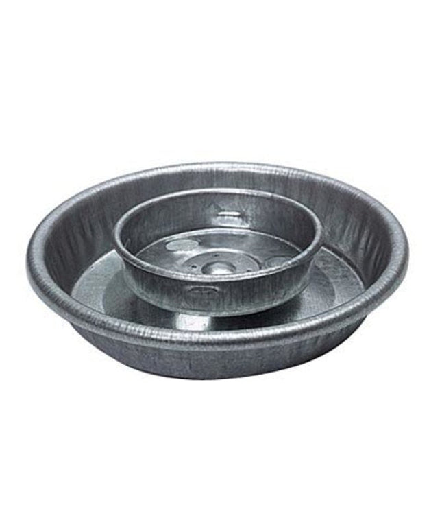 Galvanized Poultry Waterer Base