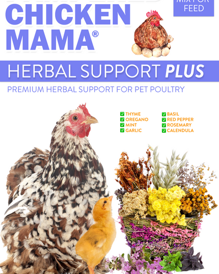 Herbal Support Plus Feed Additive For Chickens, Ducks, Quail, & Other Poultry