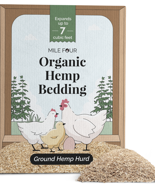 Hemp Bedding for Chicken Coops