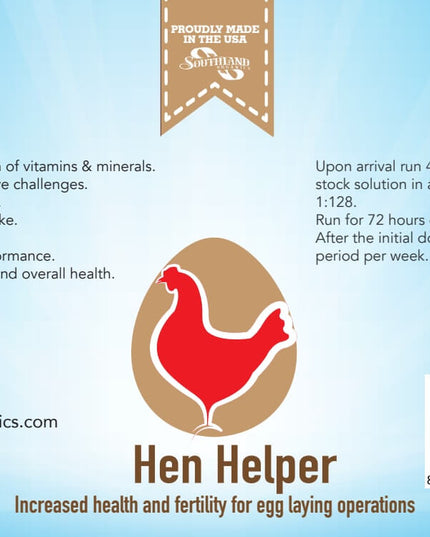 Hen Helper | Probiotics and Electrolytes for Chickens