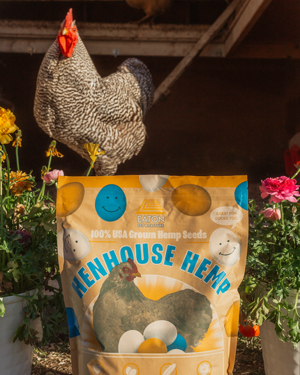 Henhouse Hemp - Omegify your Eggs, the Organic Way! 4 lb