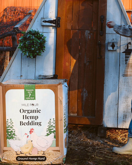 Hemp Bedding for Chicken Coops