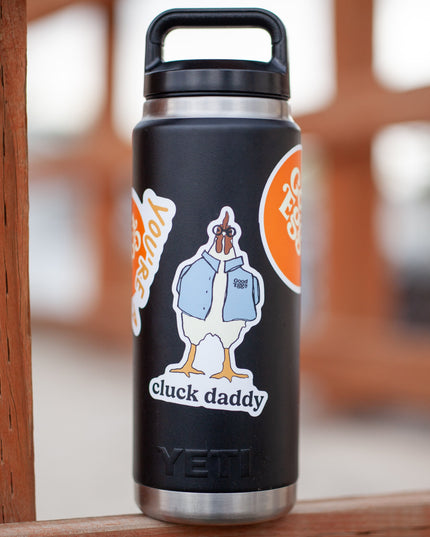 "Cluck Daddy" Sticker
