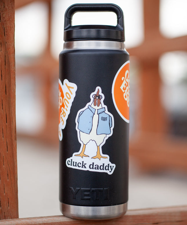 "Cluck Daddy" Sticker