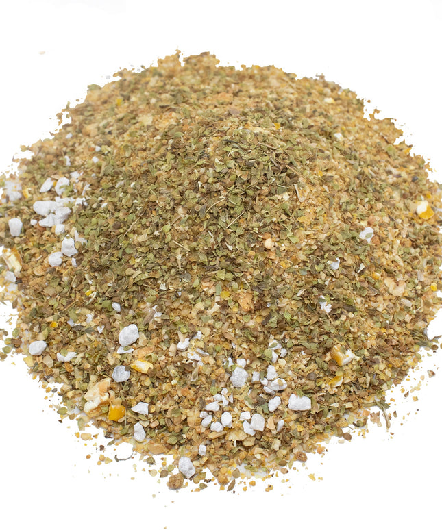 Herbal Layer Feed With Oregano & Garlic - [Oyster Shells Pre-mixed in]