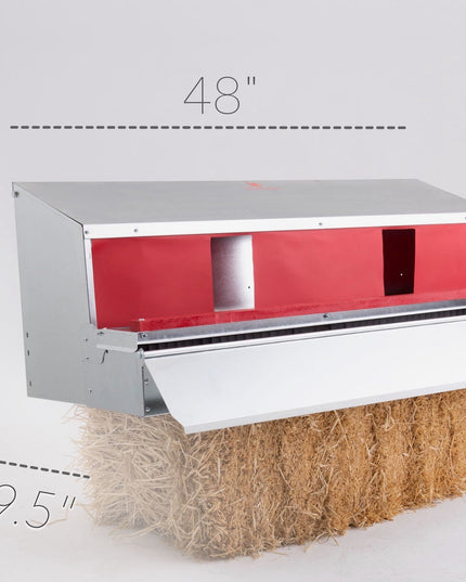 Large (48") Reversible Roll-out Nest Box (Up to 50 Hens)