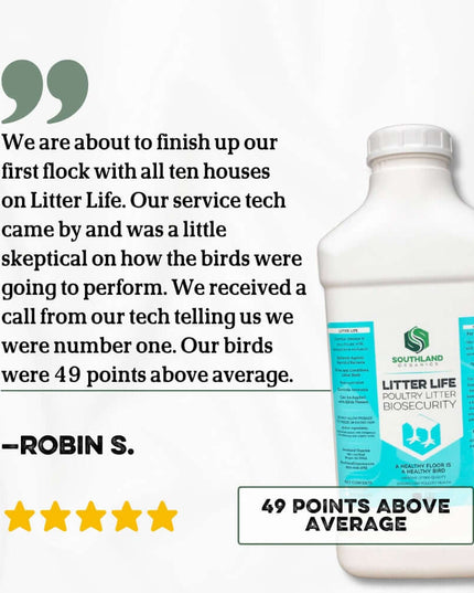 Litter Life | Poultry Litter Amendment