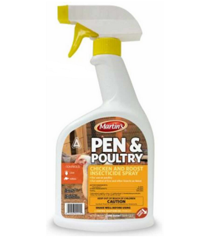 Martin's: Pen & Poultry Spray QT