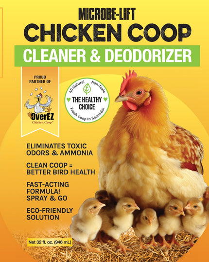 Chicken Cleaner Microbe-Lift Chicken Coop Cleaner & Deodorizer - 32 oz – Wise County ...