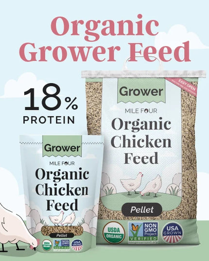 Grower Organic Chicken Feed