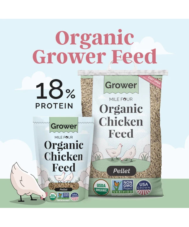 Grower Organic Chicken Feed