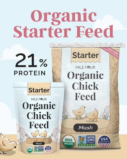 Starter Organic Chicken Feed