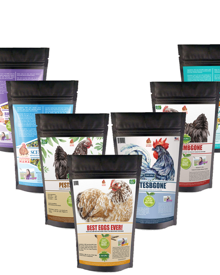 Nesting Herb Starter Bundle-- 7 Different Nesting & Coop Herbs