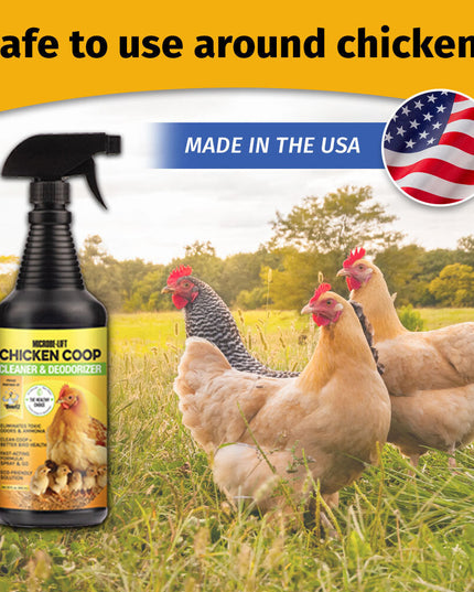 Microbe-Lift Chicken Coop Cleaner & Deodorizer - 32 oz