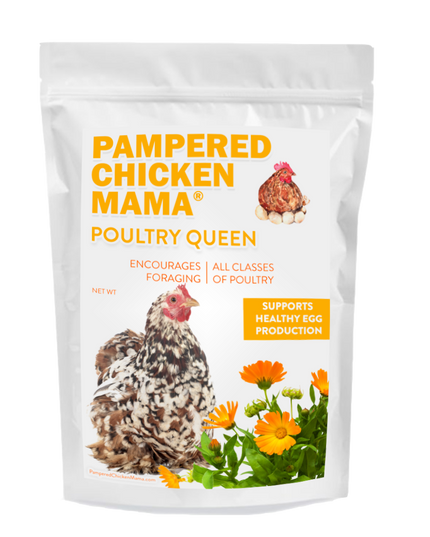 Poultry Queen Mealworm, Premium Corn, Flax Seeds, & Herb Treat For Pet Chickens