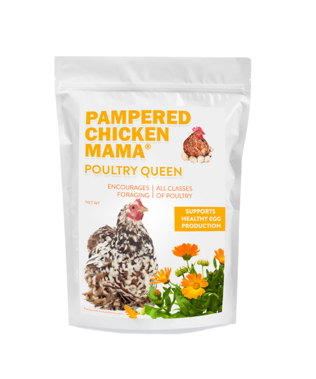 Poultry Queen Mealworm, Premium Corn, Flax Seeds, & Herb Treat For Pet Chickens