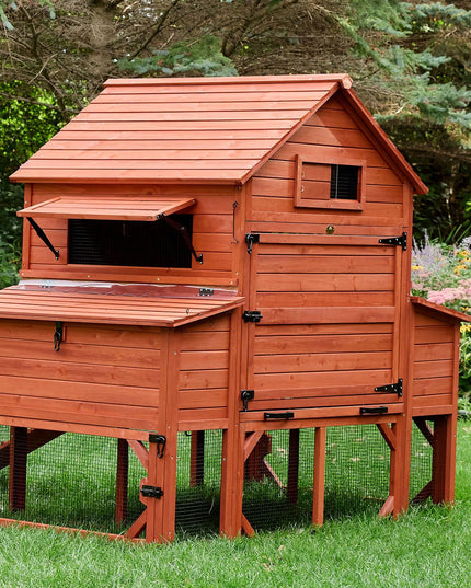 Chicken Coop for 10 Chickens - Rhode Island Homestead (Hen House Only)