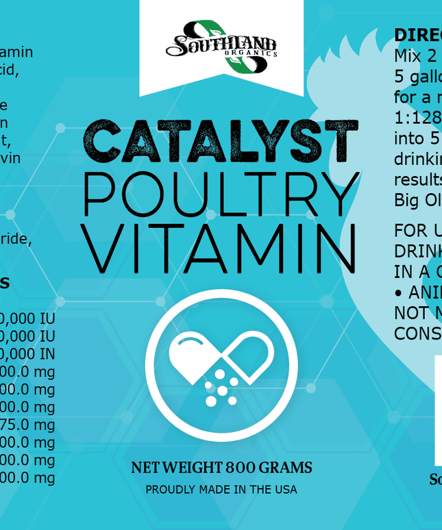 Catalyst Vitamins | Poultry Vitamin Powder Supplement